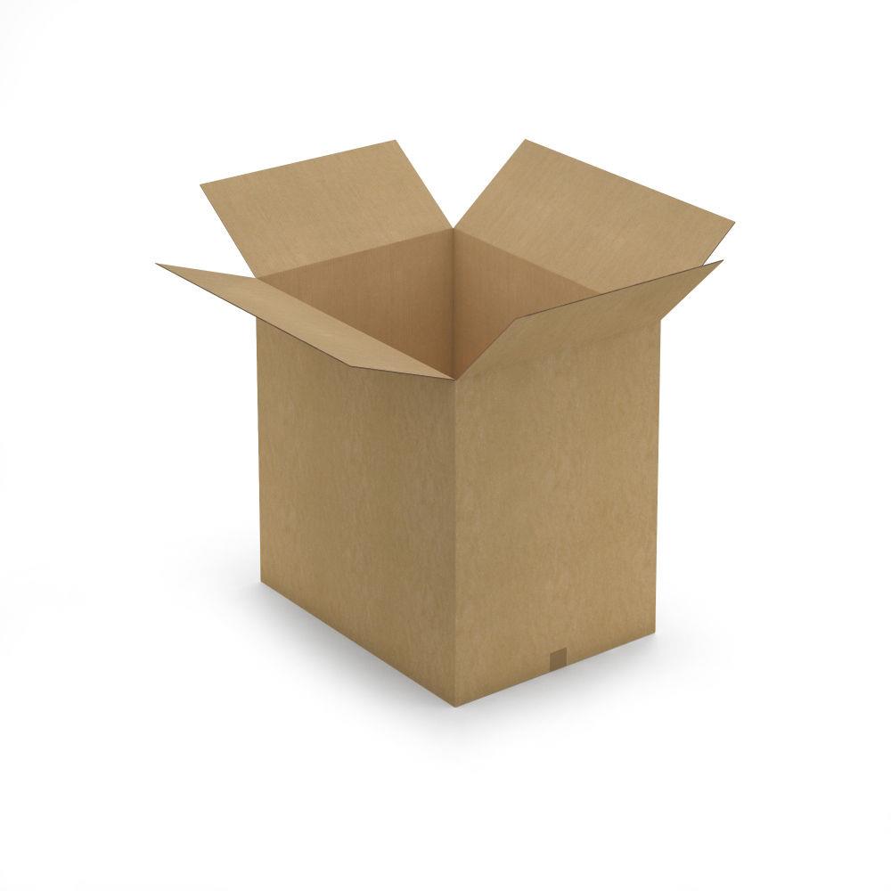 Caisse carton brune double cannelure 80x60x80 cm