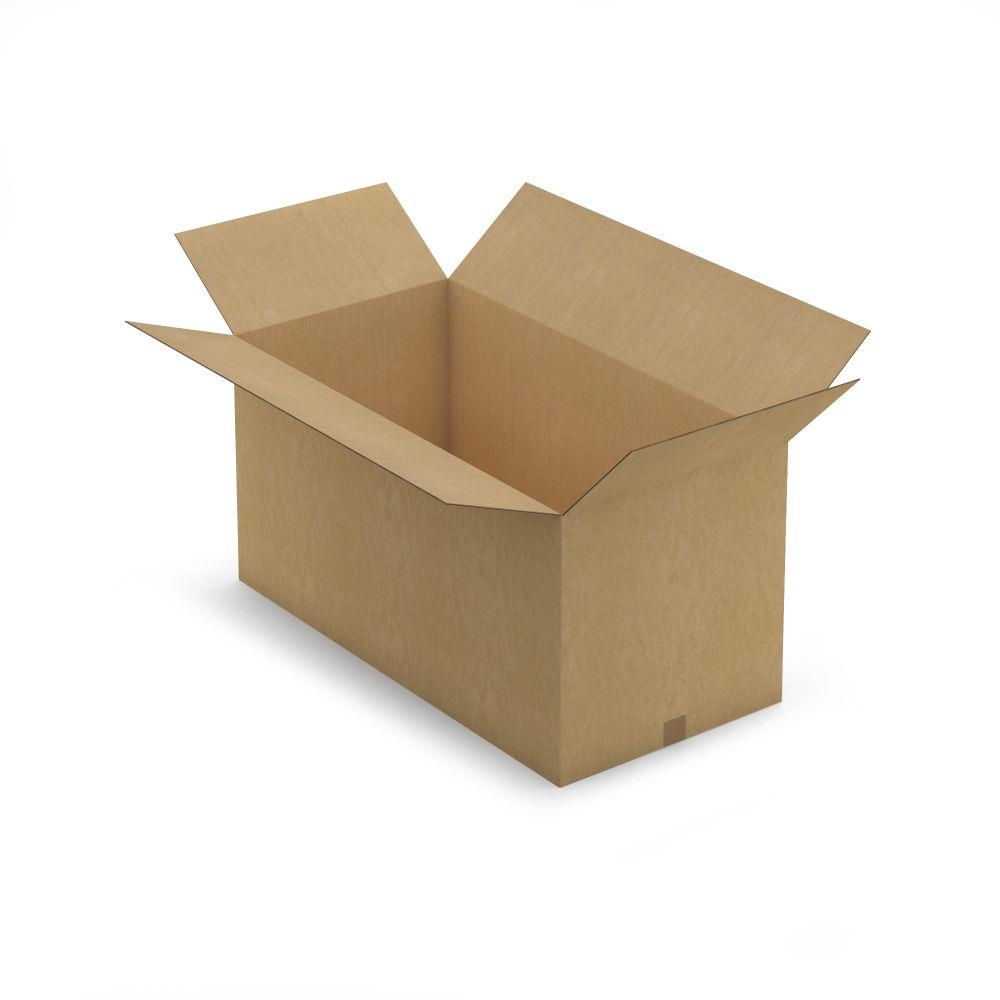 Caisse carton brune double cannelure RAJA 100x50x50 cm