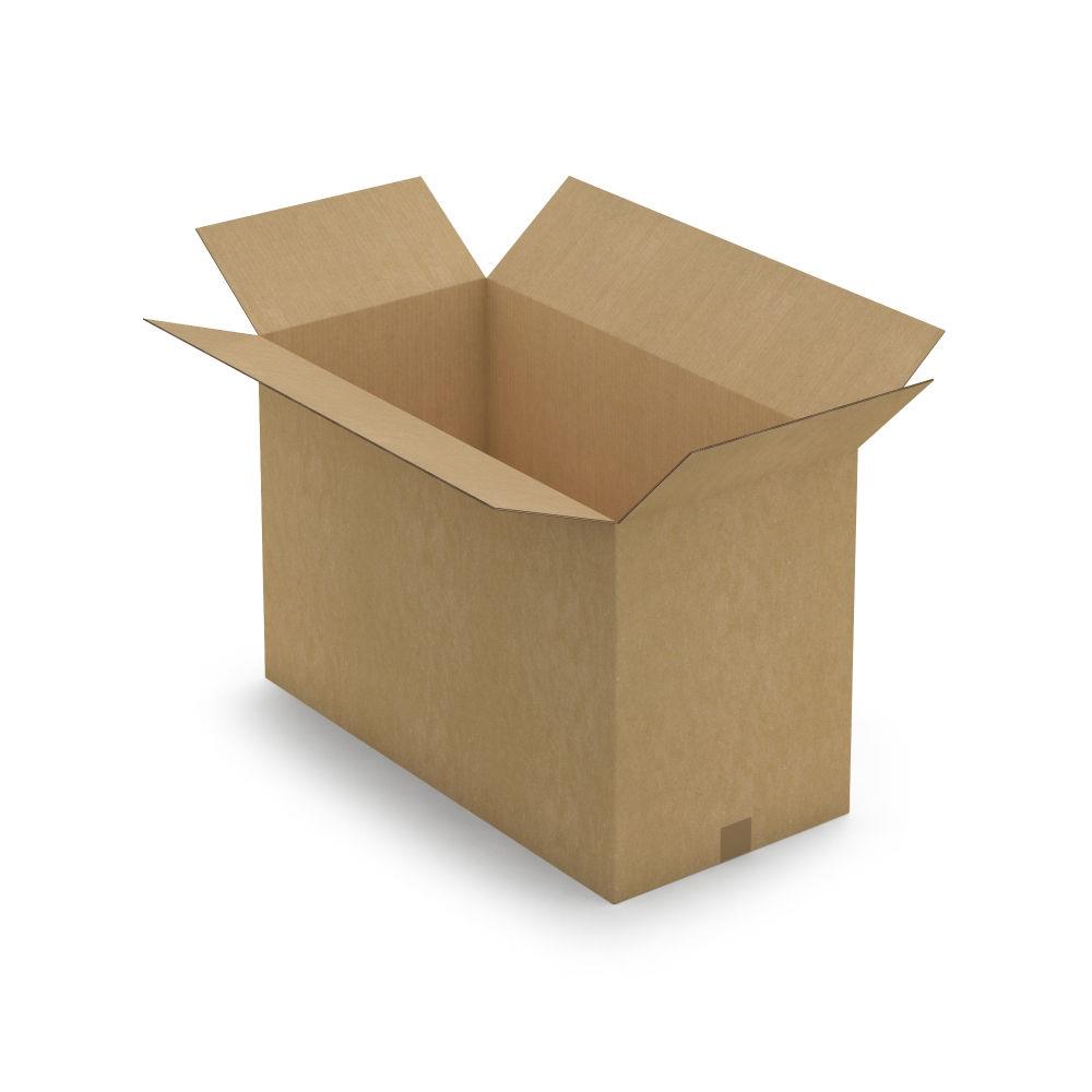 Caisse carton brune double cannelure 78x38x50 cm