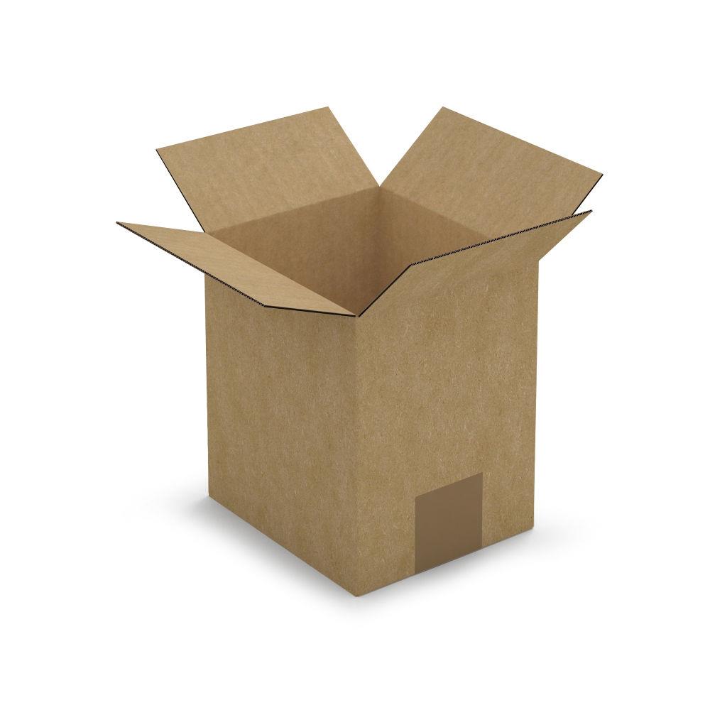 Caisse carton brune simple cannelure 15x13x17 cm
