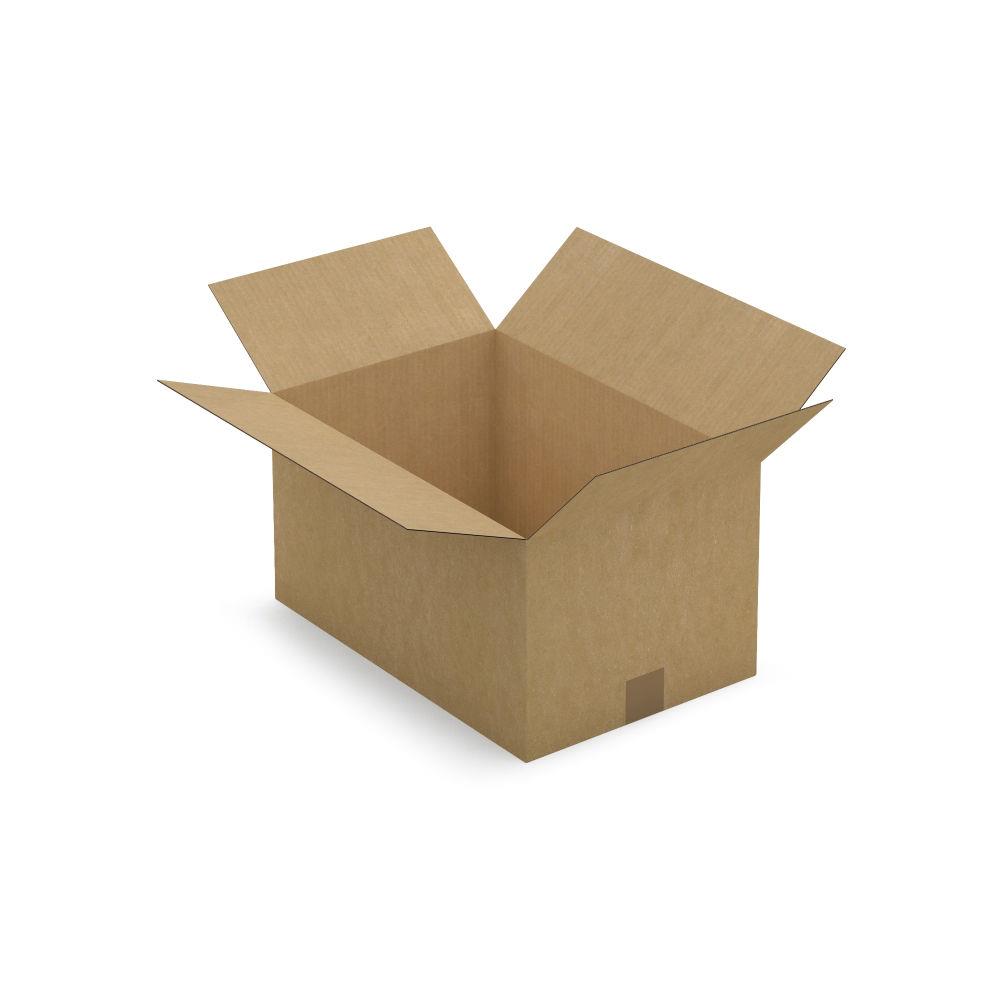 Caisse carton brune simple cannelure 45x30x24 cm
