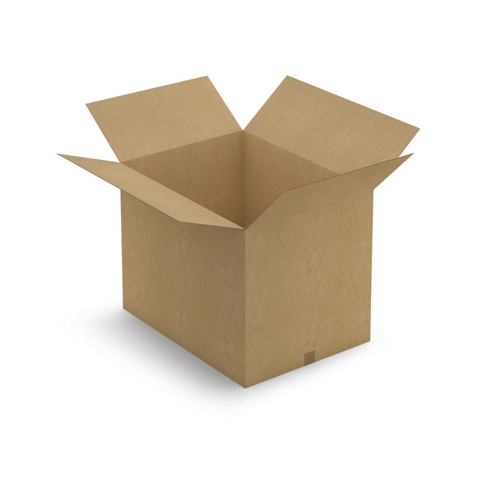 Caisse carton brune simple cannelure 78x58x60 cm