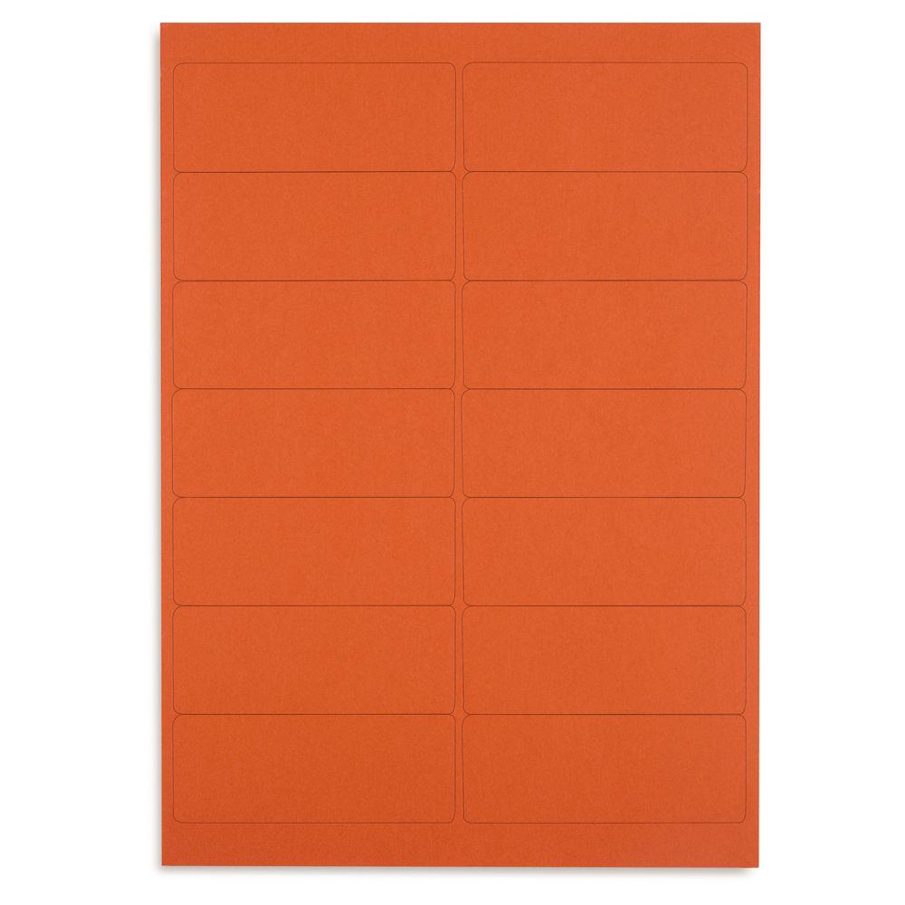 tiquette adhsive amovible couleur 63,5x33,9 mm