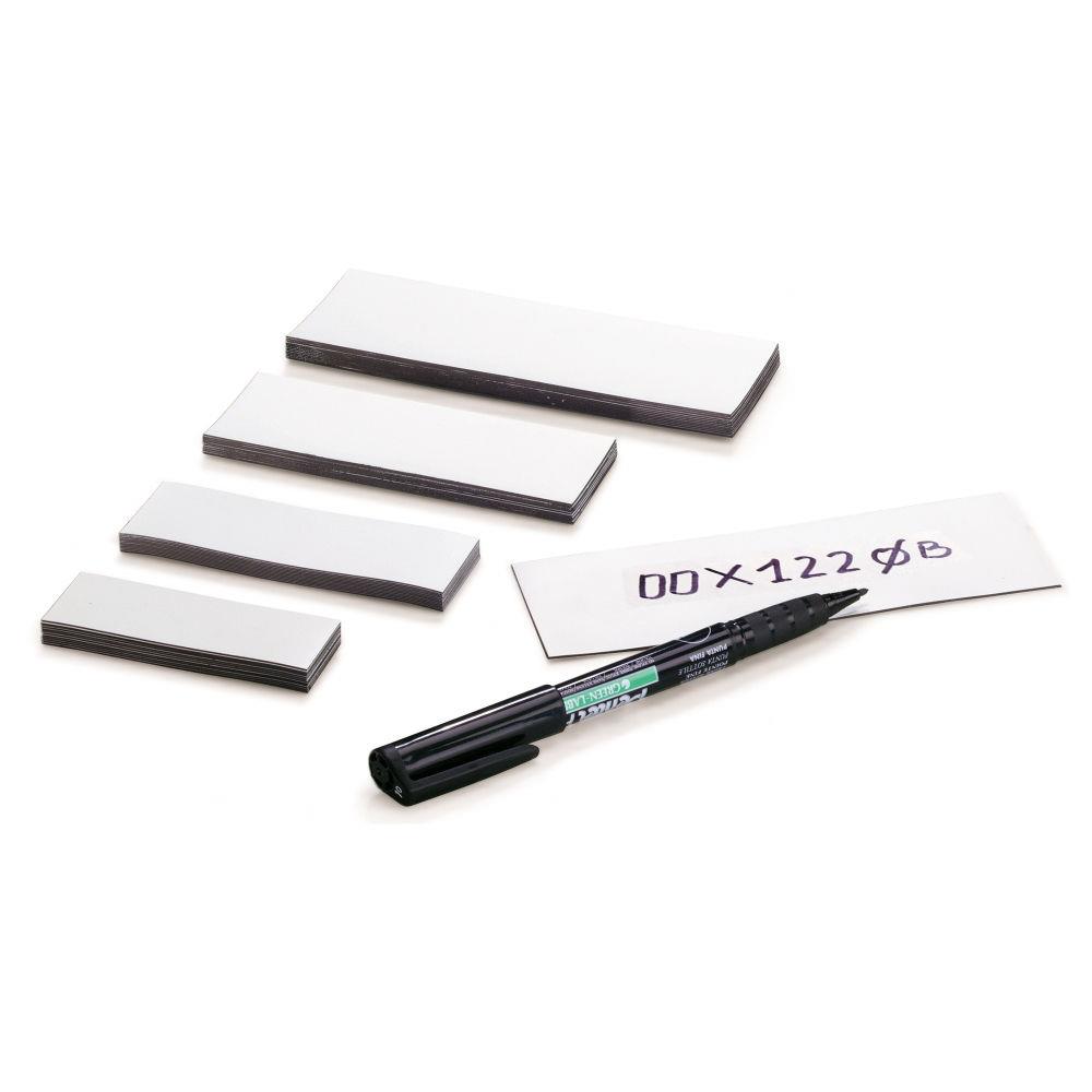 tiquette magntique prdcoupe 30x100 mm