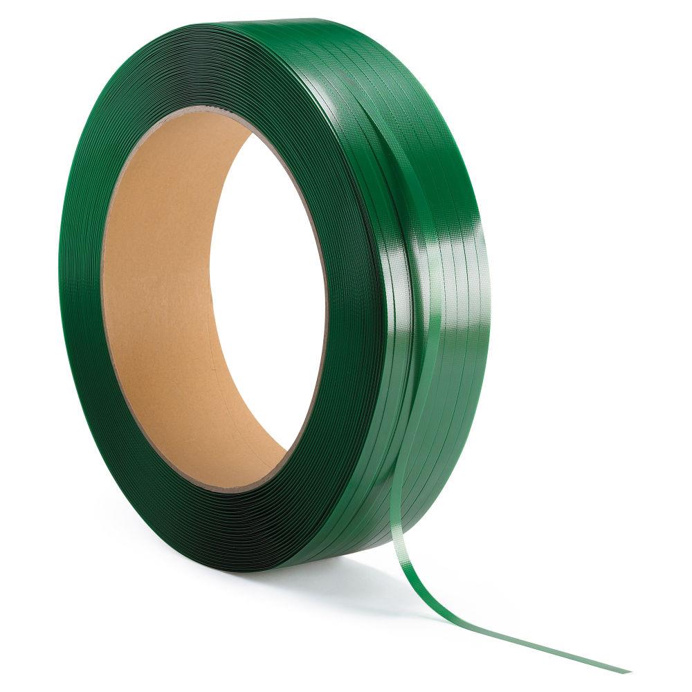Feuillard polyester 100% recycl Qualit standard 12 mm x 2500 m