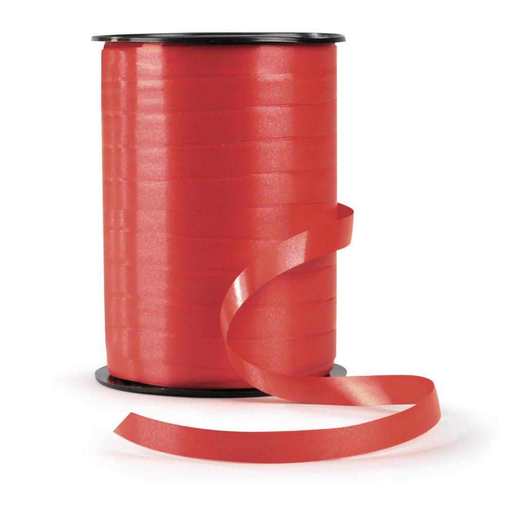 Bolduc effet satin rouge 7 mm x 500 m