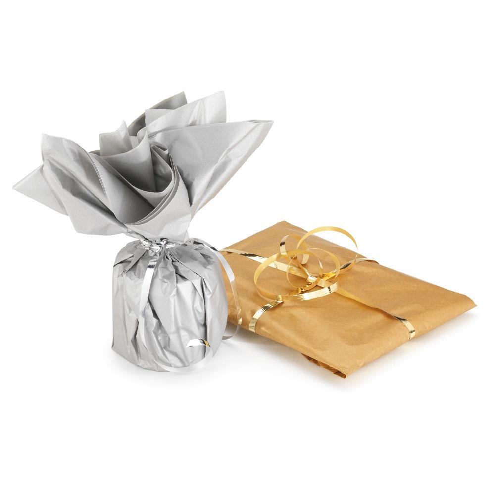 Ramette papier de soie argent