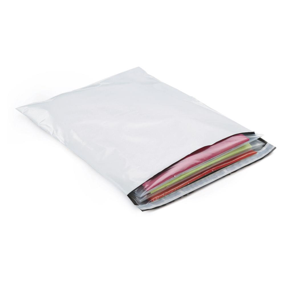 Pochette plastique opaque recycl 60 microns 48x32 cm