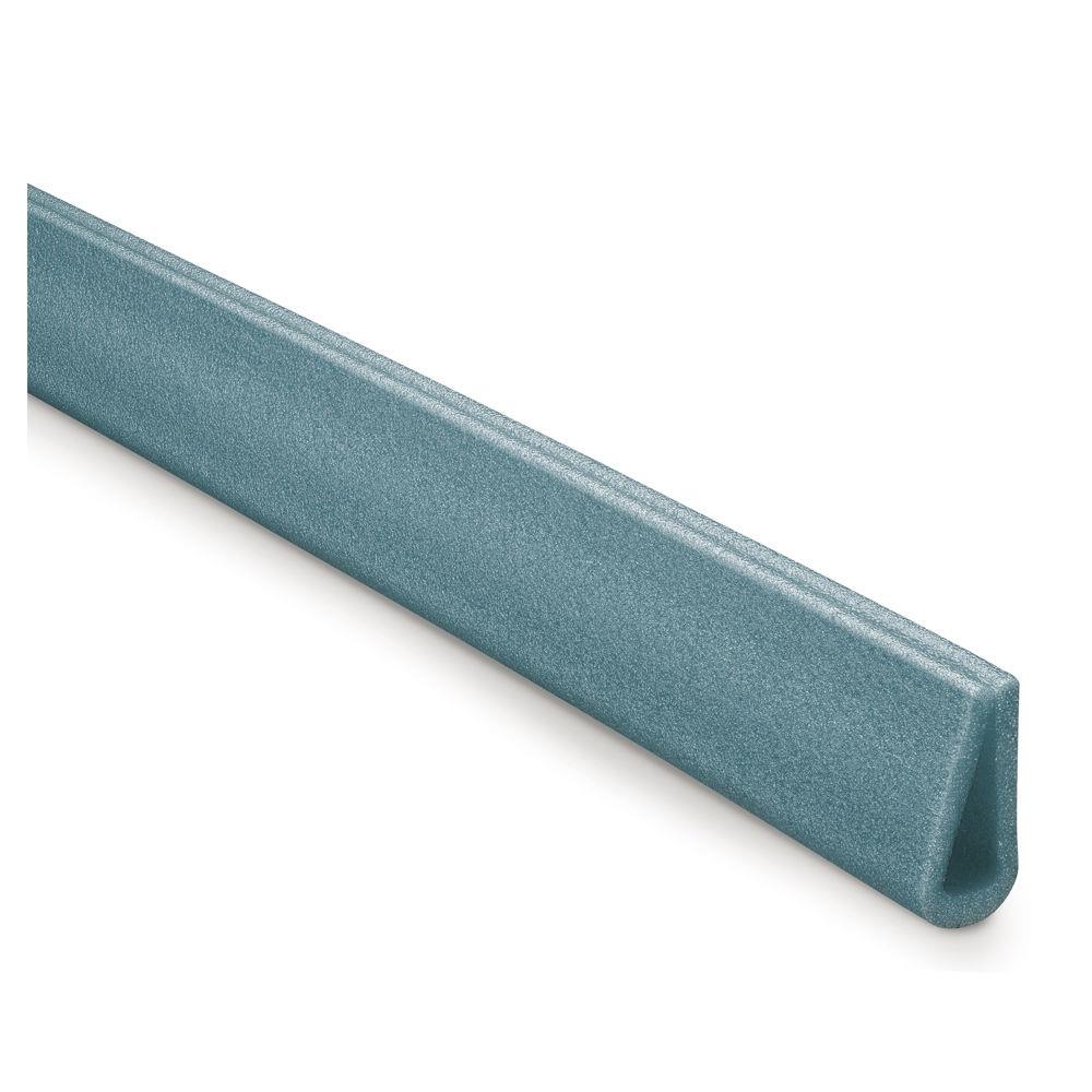 Profil en U  grandes lvres en mousse recycle 27 mm x 10 mm