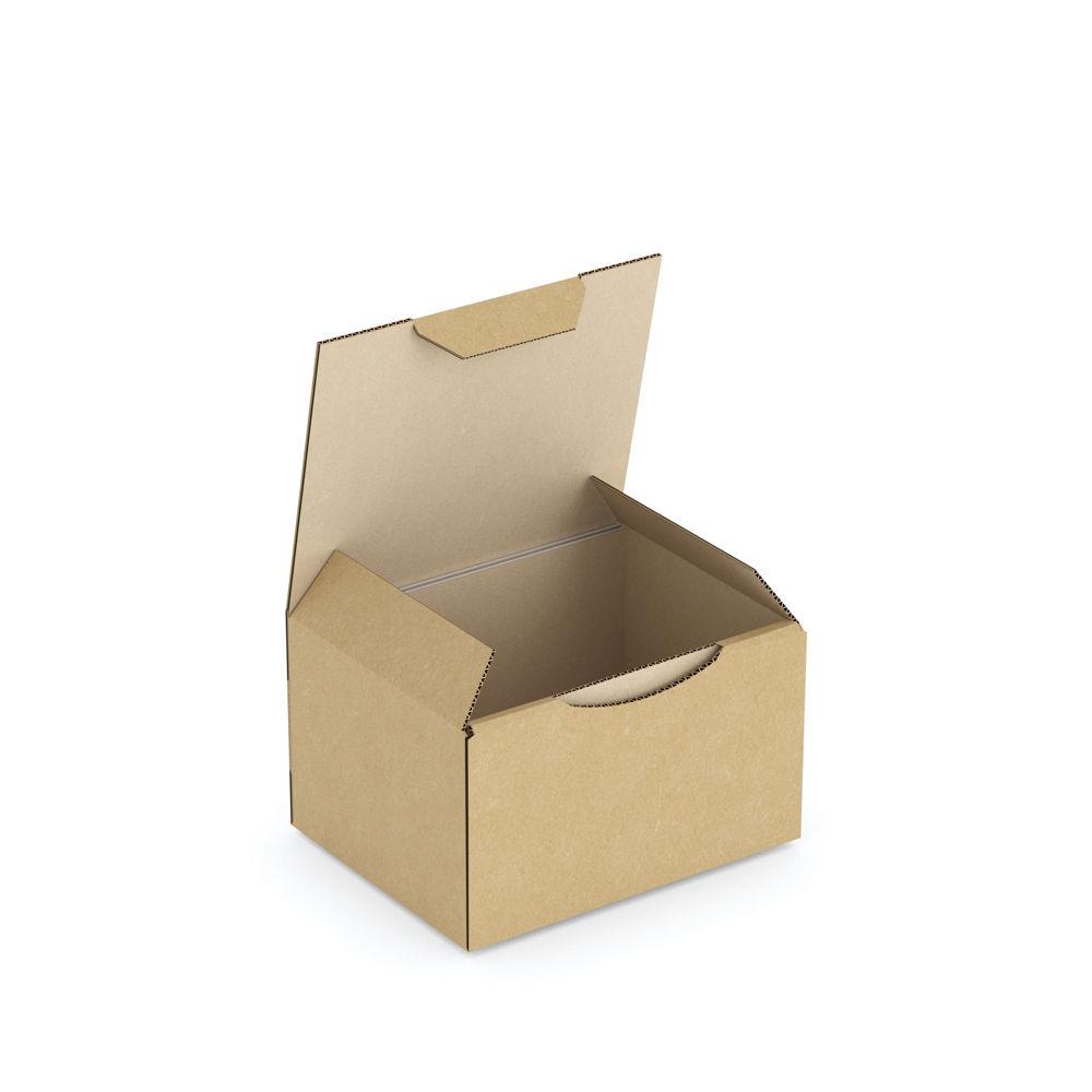 Bote carton brune d'expdition RAJAPOST 6x4,3x3,5 cm