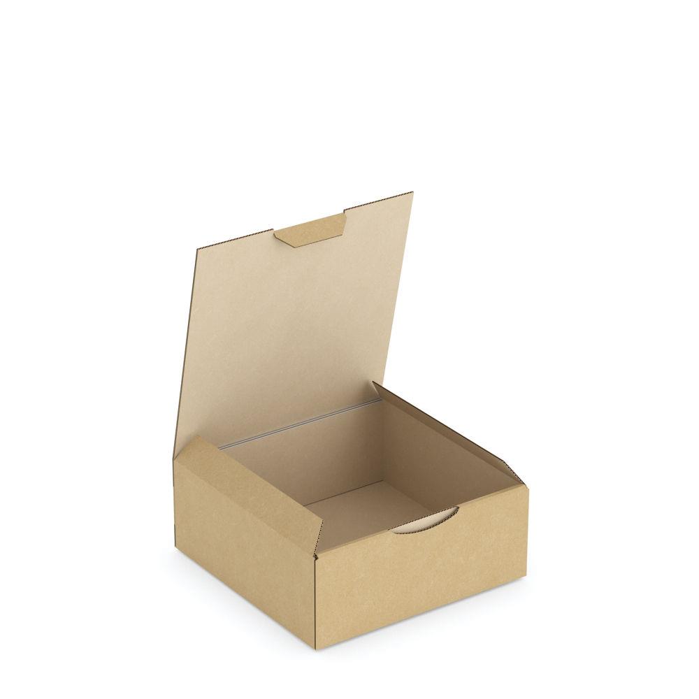 Bote carton brune d'expdition RAJAPOST 15x15x6 cm