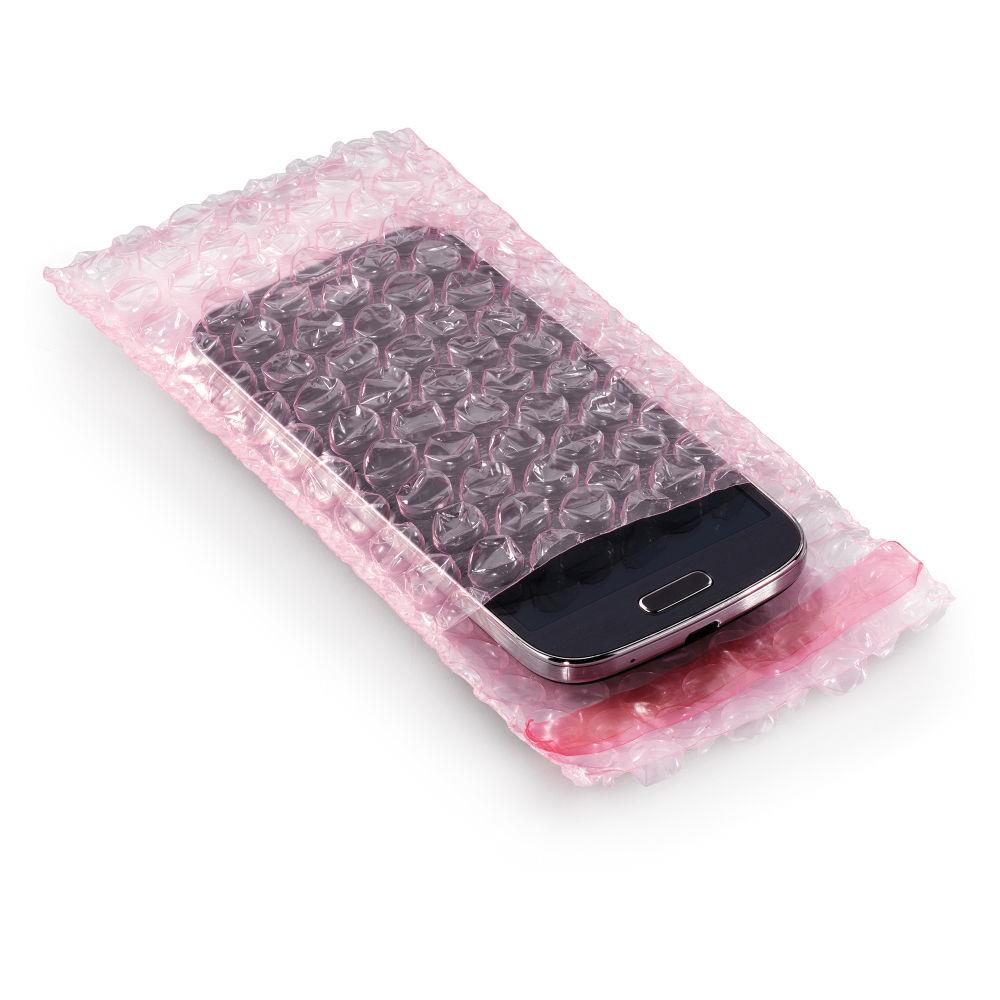 Sachet bulles antistatique  fermeture adhsive 10x15 cm