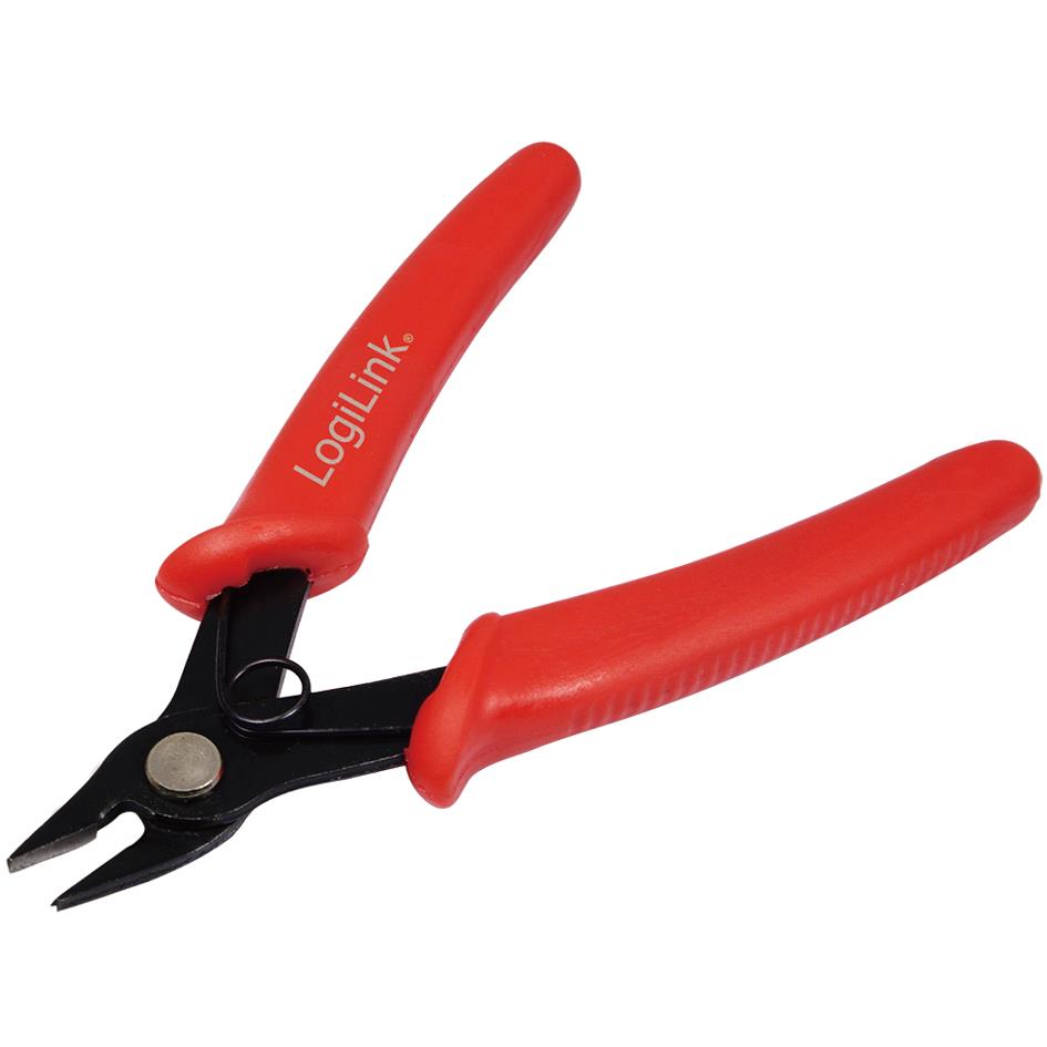 LogiLink Pince coupante, longueur: 130 mm, rouge