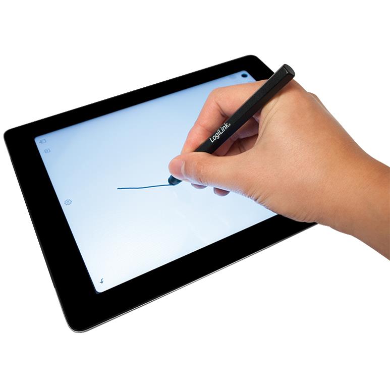 LogiLink Stylet pour iPad/iPhone/iPod, noir