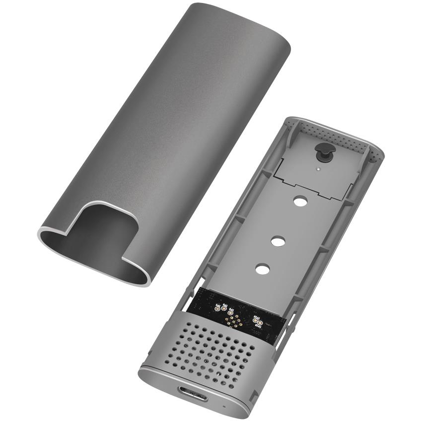 LogiLink Botier externe pour SSD M.2 NVMe PCIe & SATA, USB