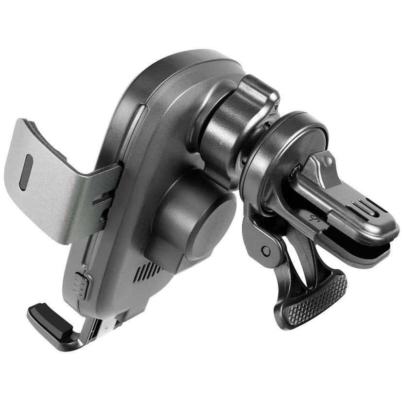 LogiLink Support de charge sans fil smartphone pour voiture