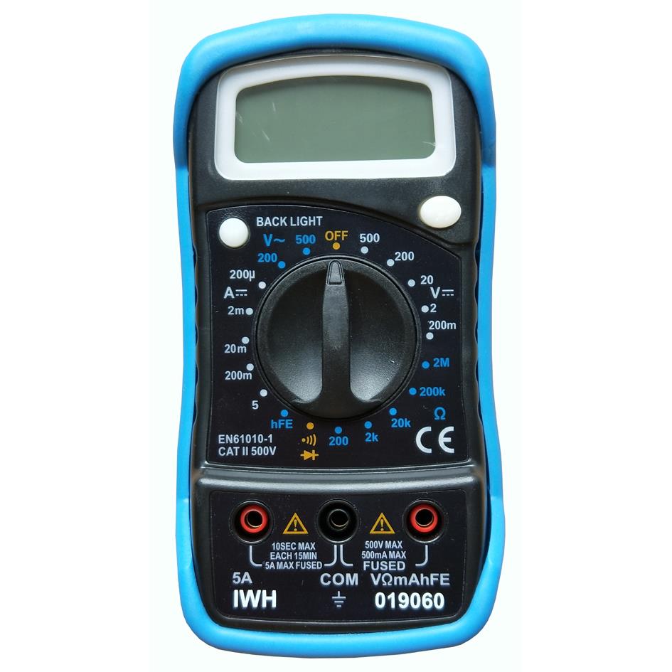 IWH Multimtre numrique,  cran LCD