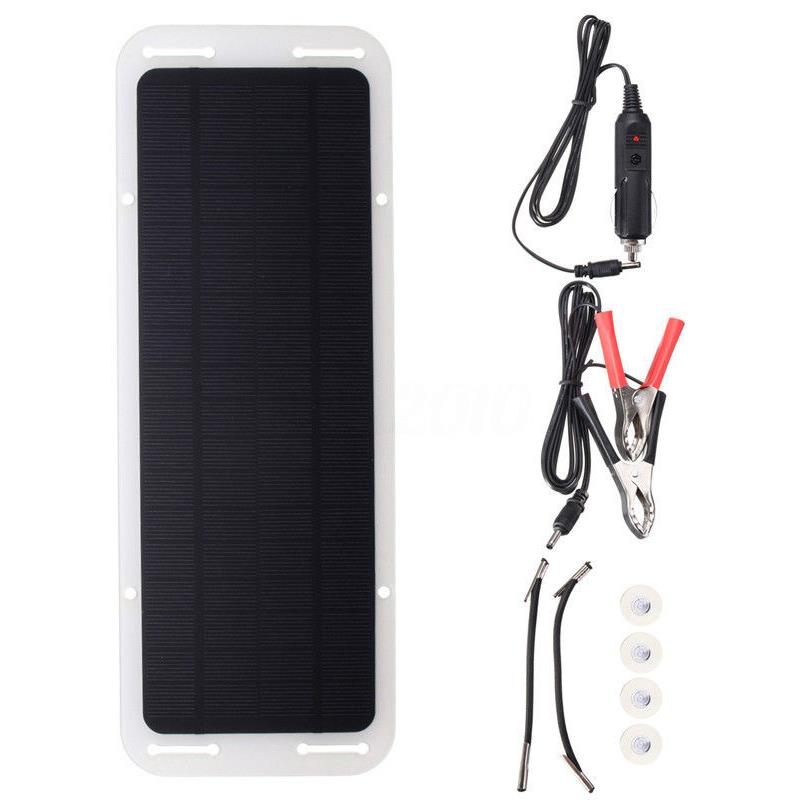 IWH Chargeur de batterie solaire pour voiture 12 V / 5 watts