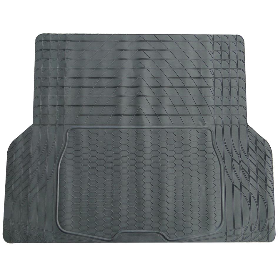 cartrend Tapis de coffre pour voiture, noir, dcoupable