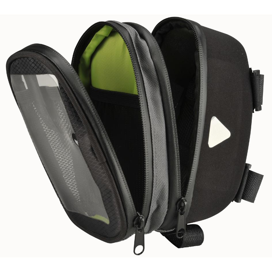 FISCHER Sacoche pour cadre de vlo Premium, noir