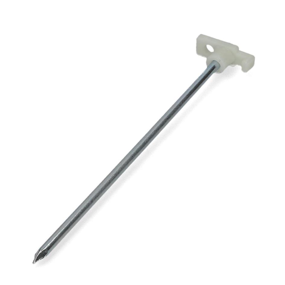 cartrend Piquet de tente, longueur : 240 mm, fluorescent