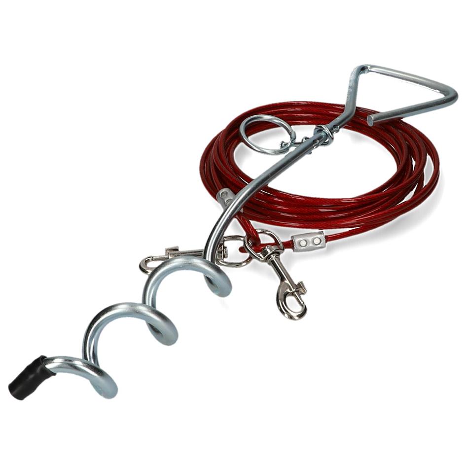 cartrend Piquet d'attache, avec cble