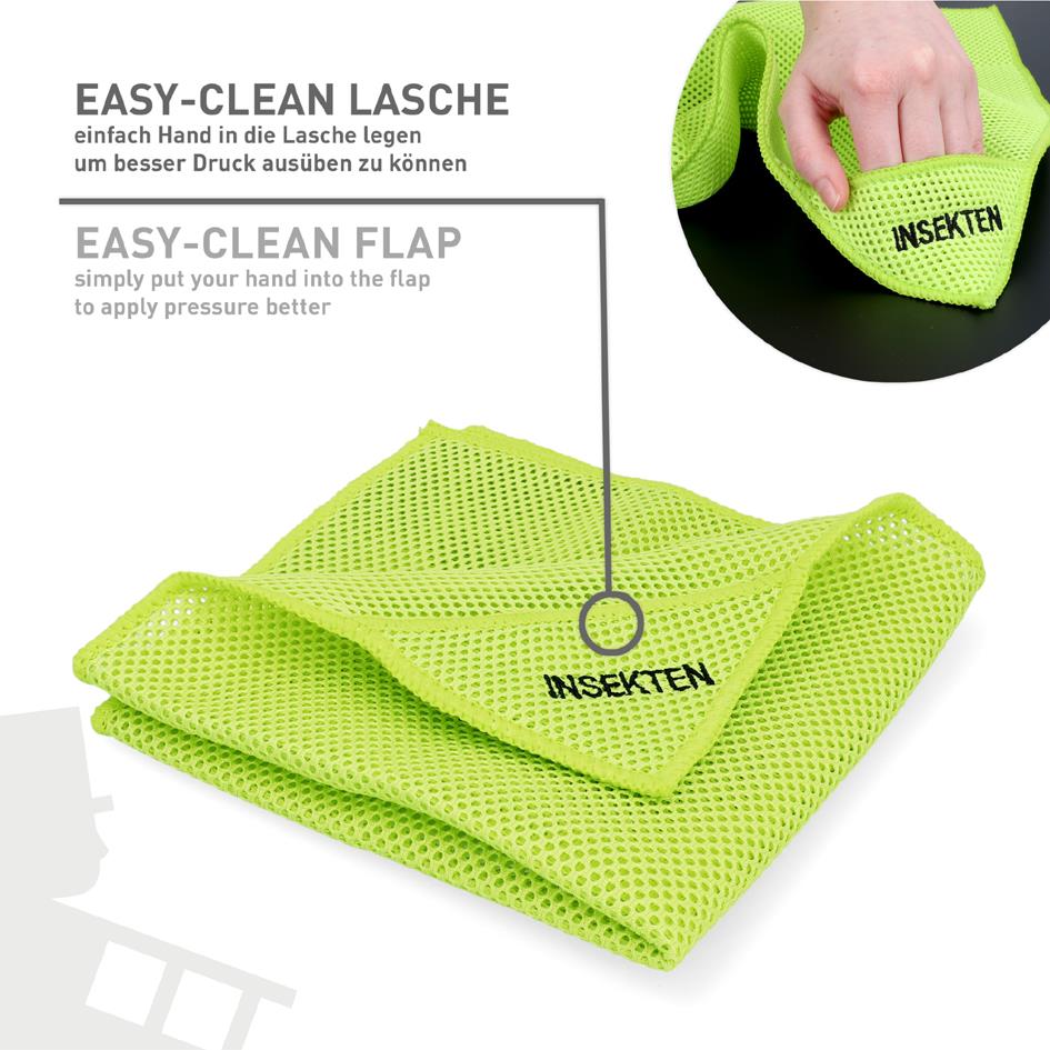 NIGRIN Performance chiffon en microfibre, pour les insectes