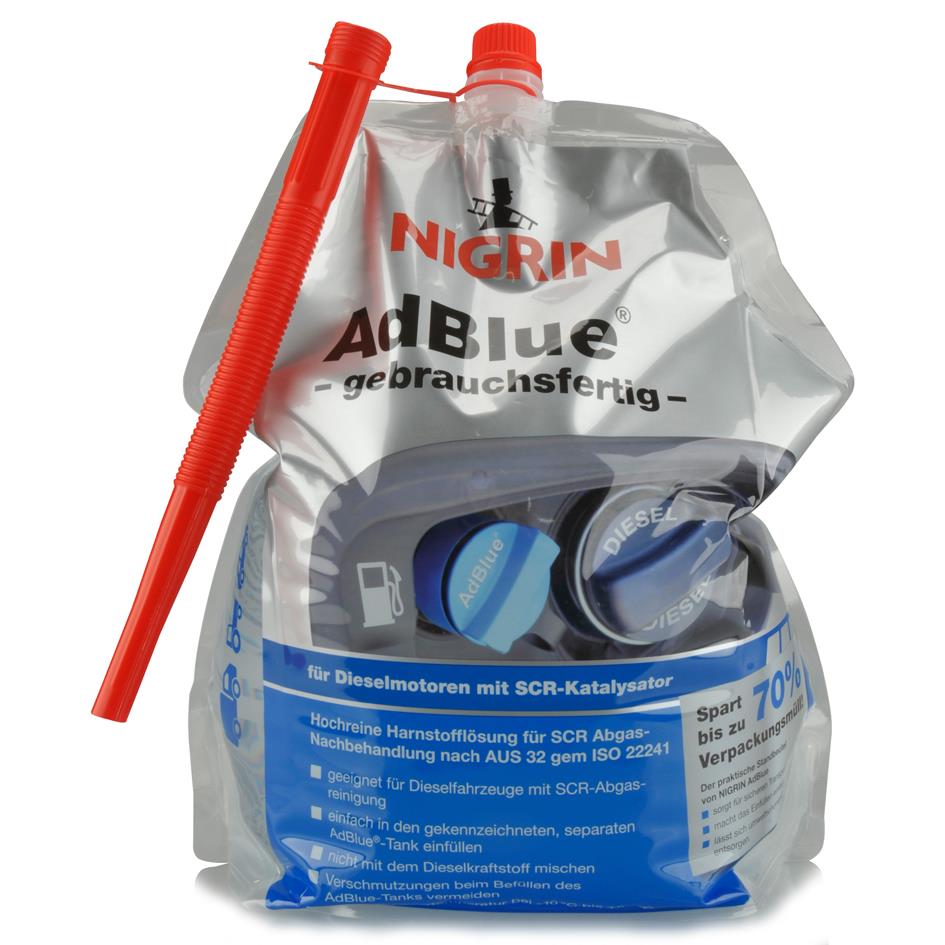 NIGRIN Sachet stand-up AdBlue, prt  l'emploi, 5 litres