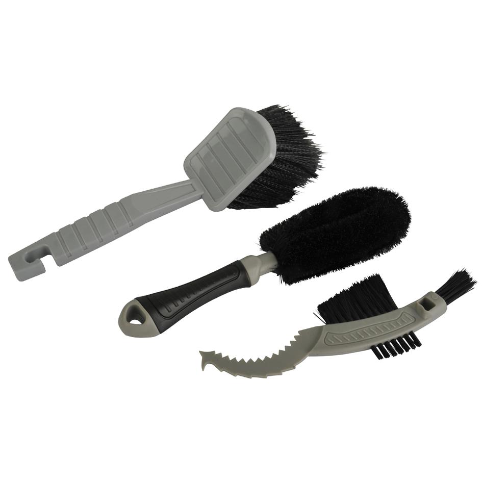 FISCHER Kit de brosses pour vlo, 3 pices
