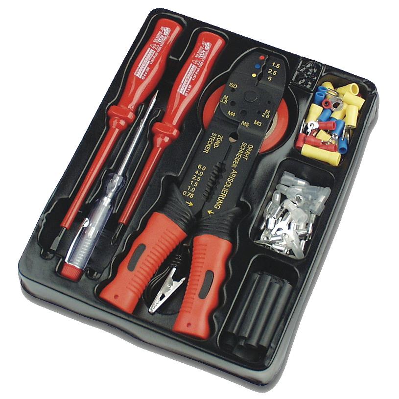 BRDER MANNESMANN Kit lectricit automobile, 82 pices