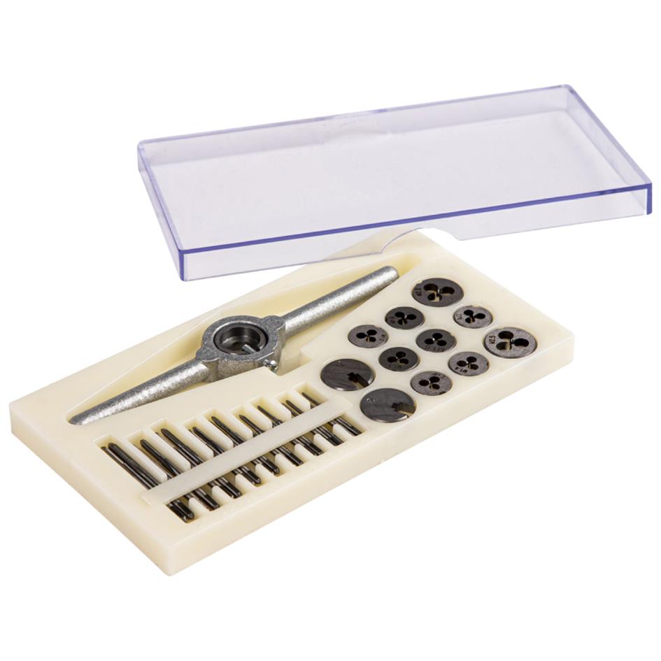 BRDER MANNESMANN Kit de tarauds HSS, 31 pices