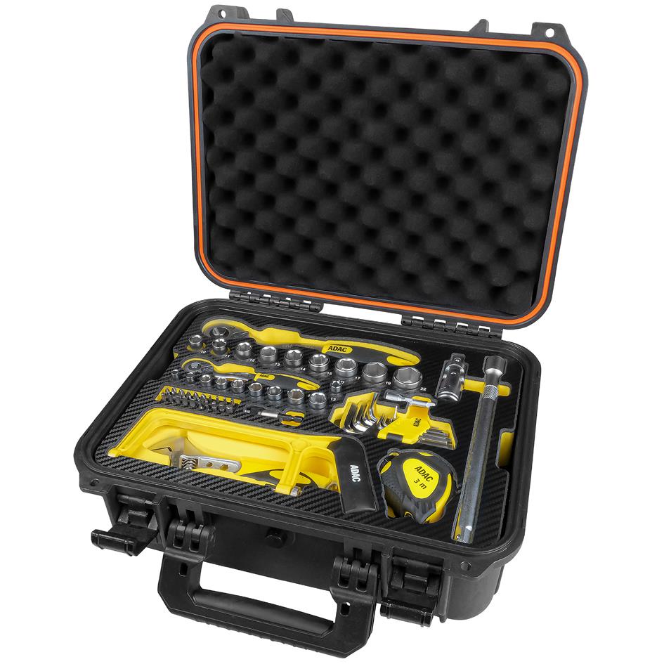 BRDER MANNESMANN Jeu d'outils ADAC, mallette de 77 pices
