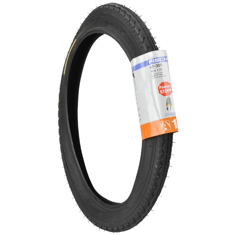 FISCHER Pneu de vlo, increvable, 16' (40,64 cm)