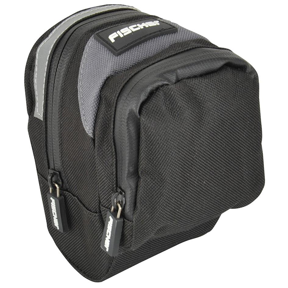 FISCHER Sacoche pour selle de vlo, noir/gris
