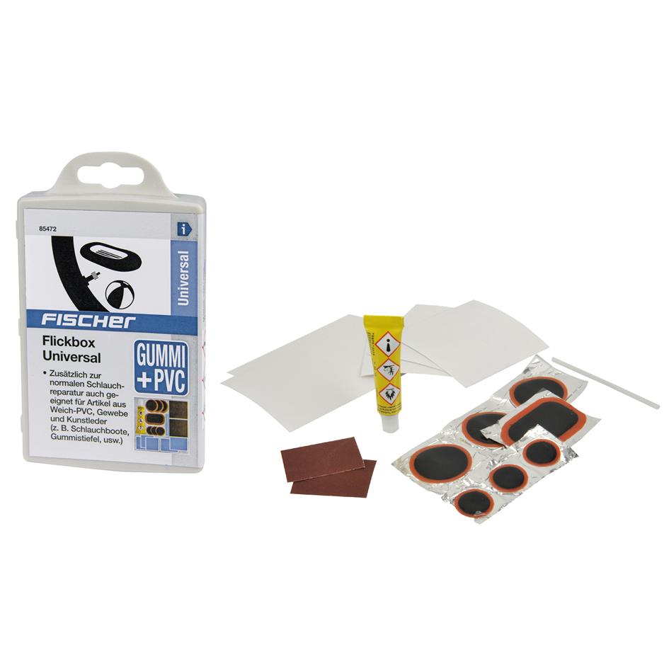 FISCHER Kit de rparation universel pour vlo, 16 pices