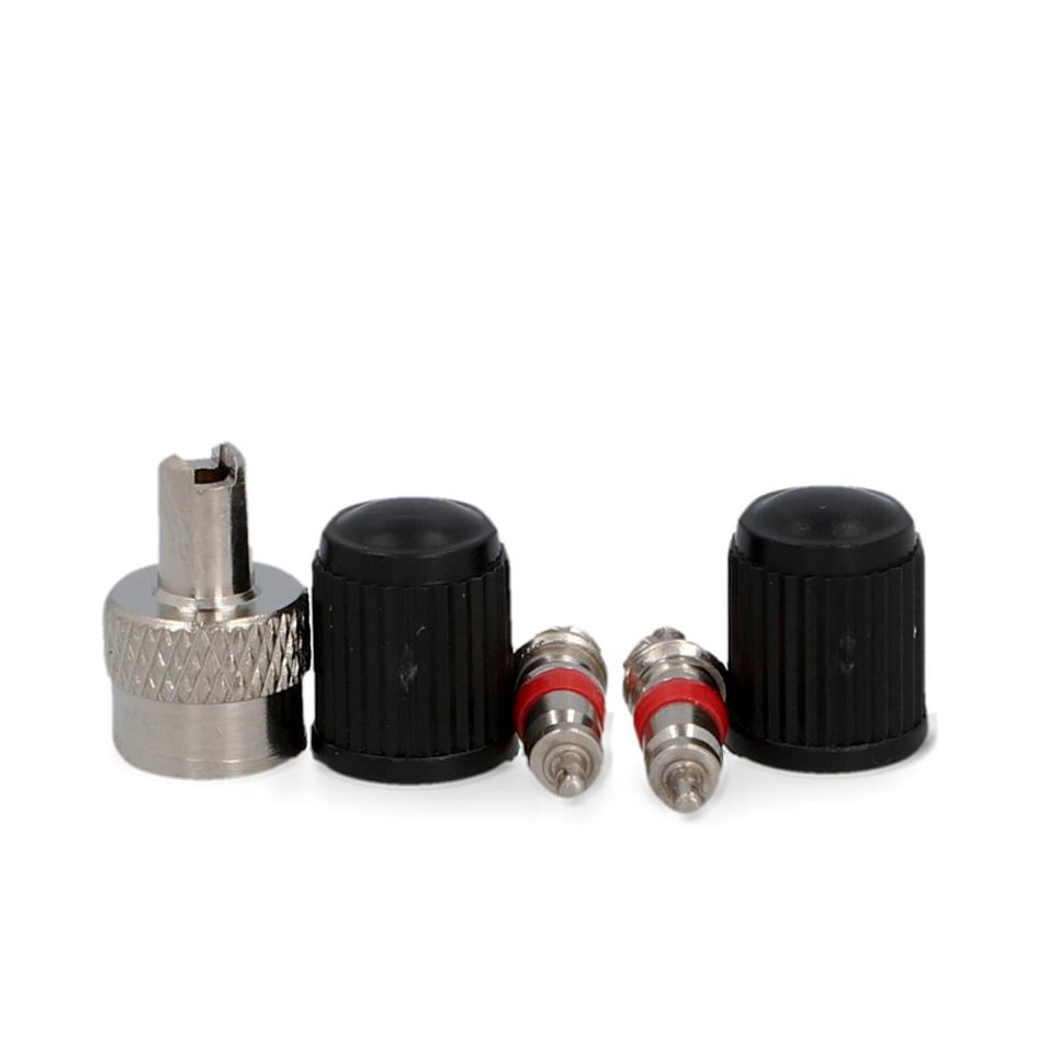 FISCHER Kit de valves voiture pour vlo, 5 pices