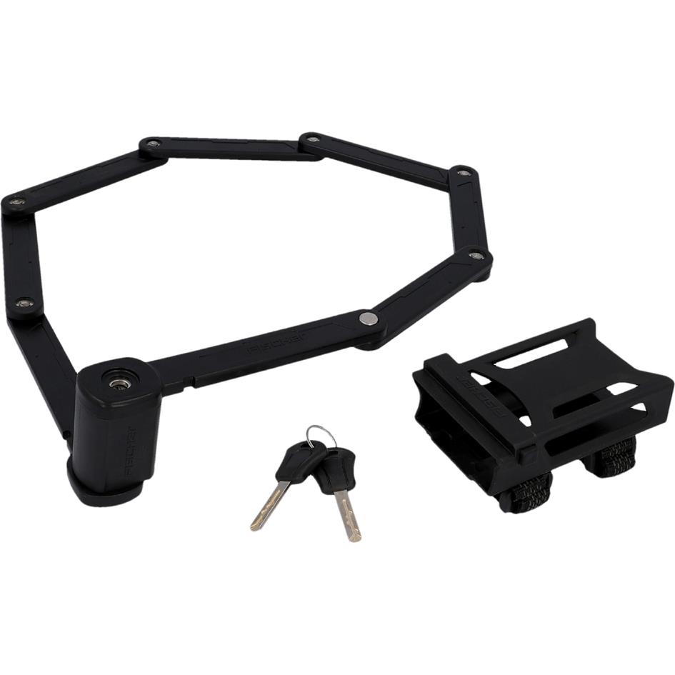 FISCHER Cadenas pliable pour vlo XL avec support