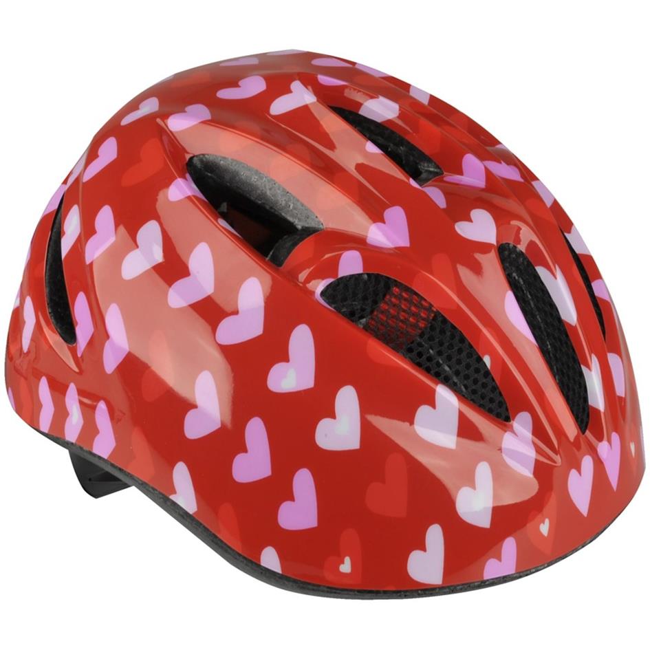 FISCHER Casque de vlo pour enfants 'Coeurs', taille: XS/S