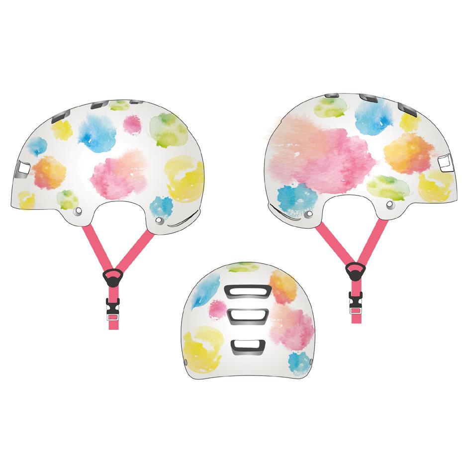 FISCHER Casque de vlo enfant 'BMX Splash', taille: XS/S