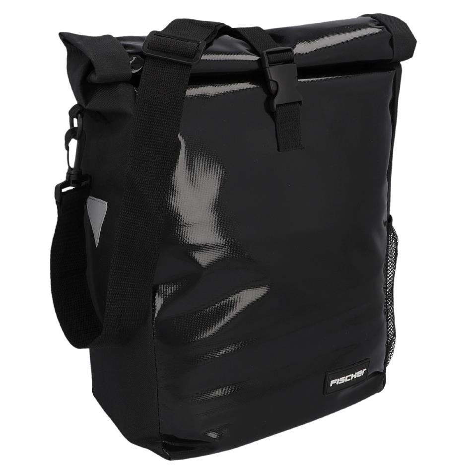 FISCHER Sacoche de vlo type coursier, noir
