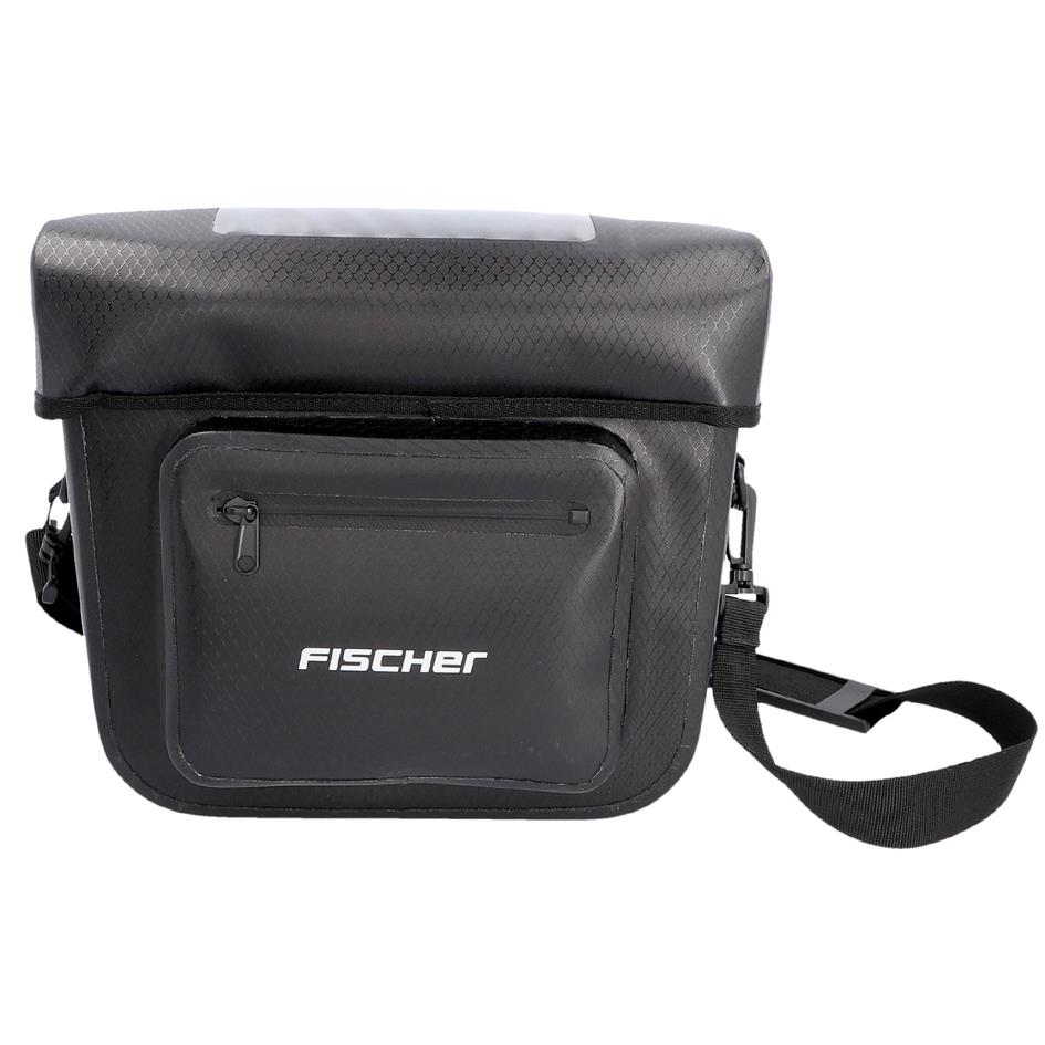 FISCHER Sacoche de guidon de vlo Tour, noir
