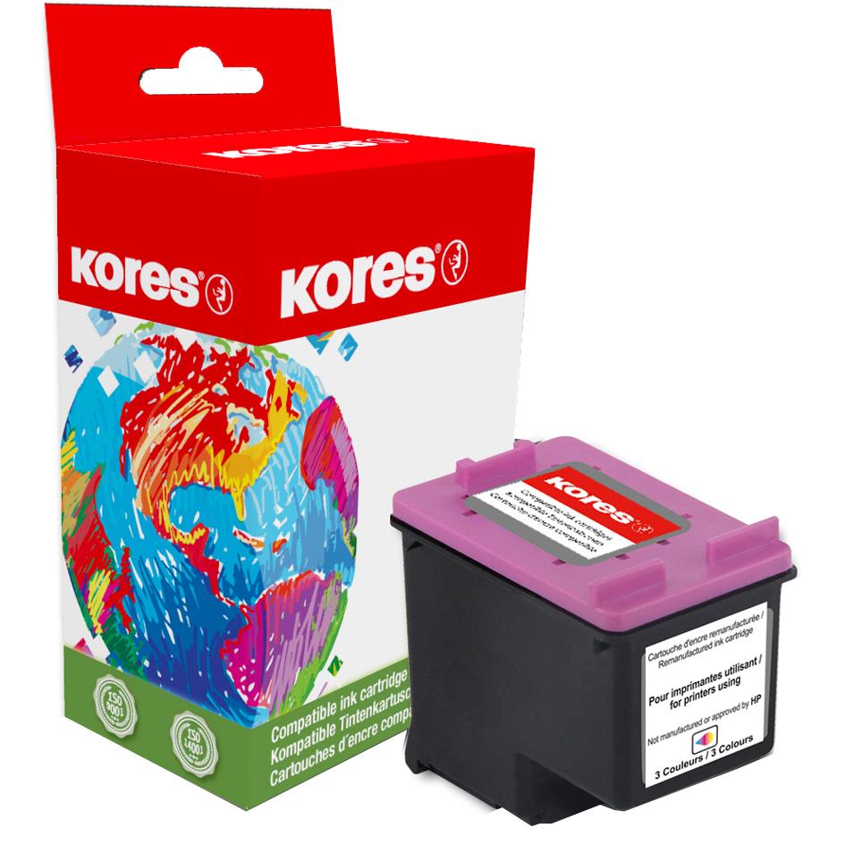 Kores Encre G1766Y remplace hp 3JA29AE / No.963XL, jaune