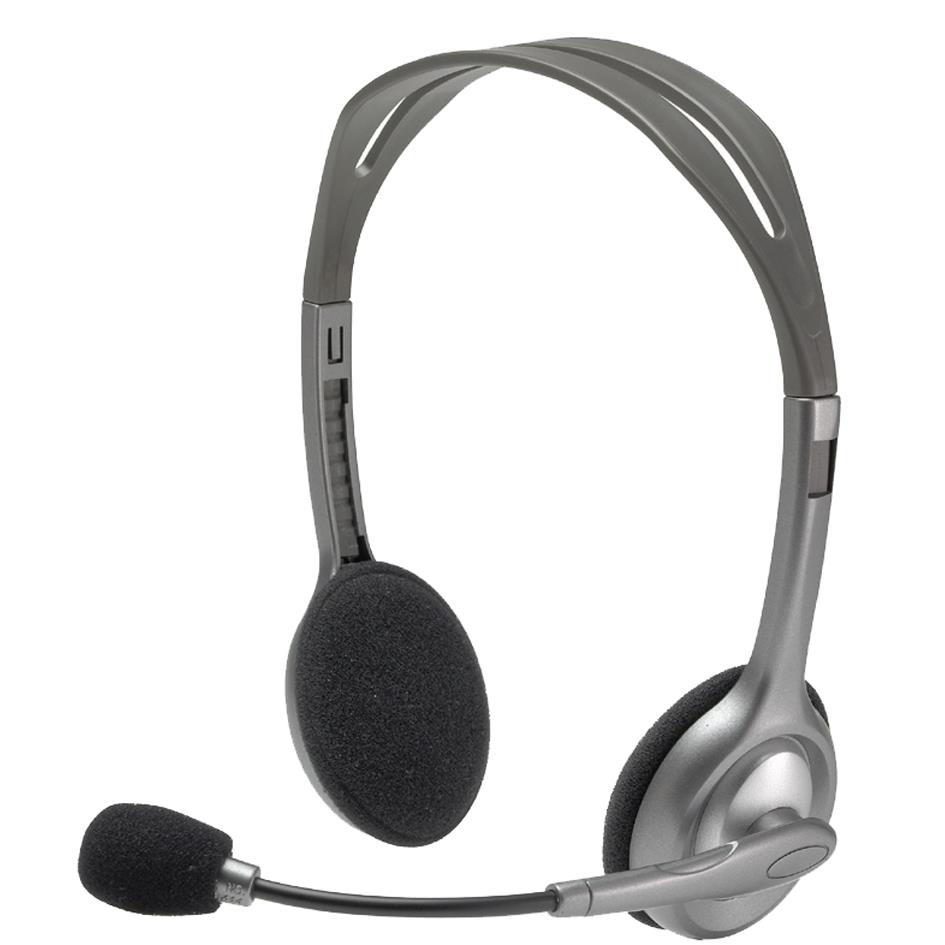 Logitech Casque stro H110, 2 fiches jack de 3,5 mm,