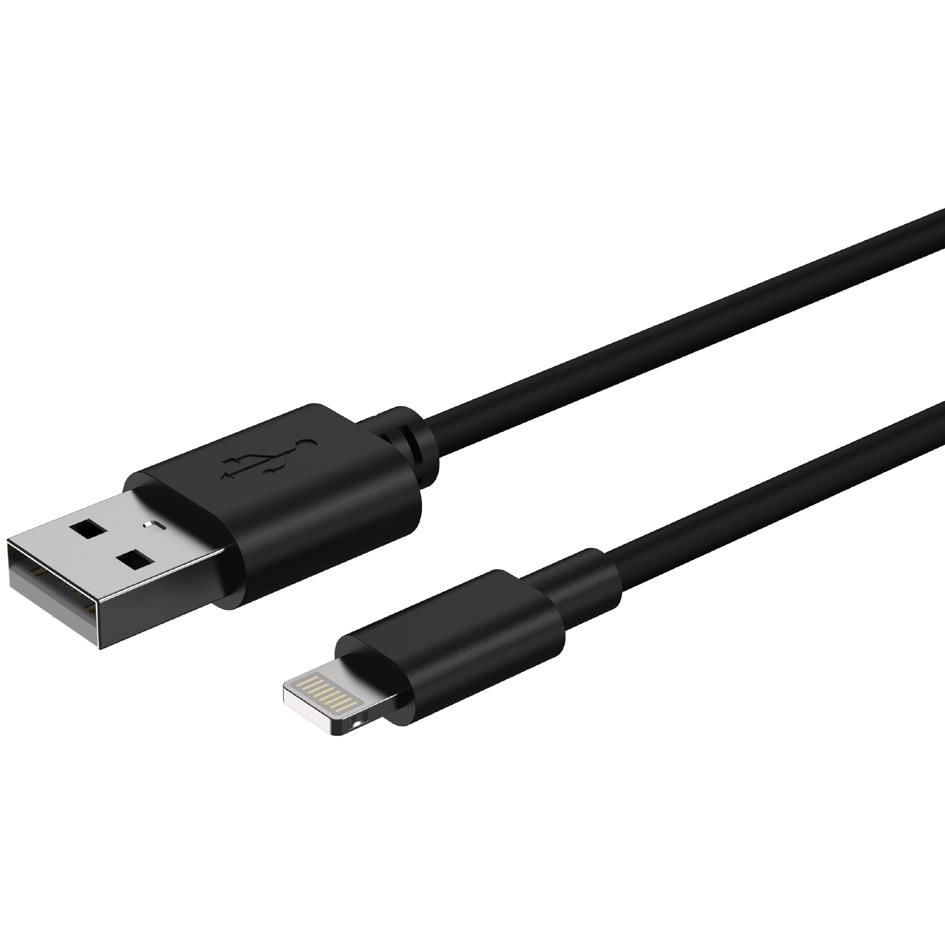 ANSMANN Cble de donnes & de chargement, 1,0 m, USB - Apple