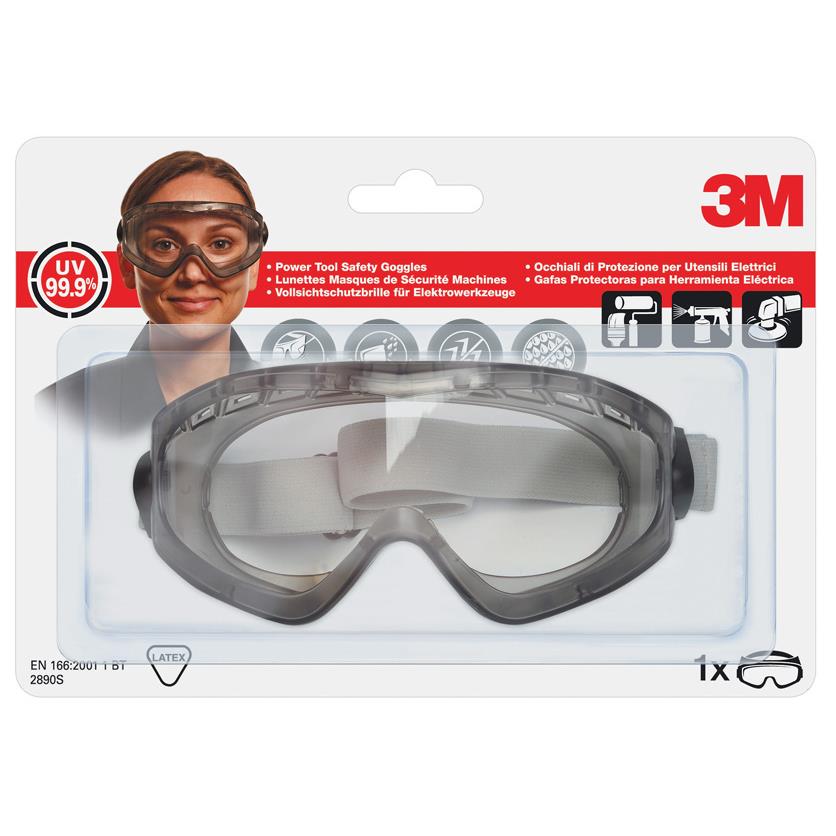 3M Lunettes de protection  grande visibilit 2890SC, teint