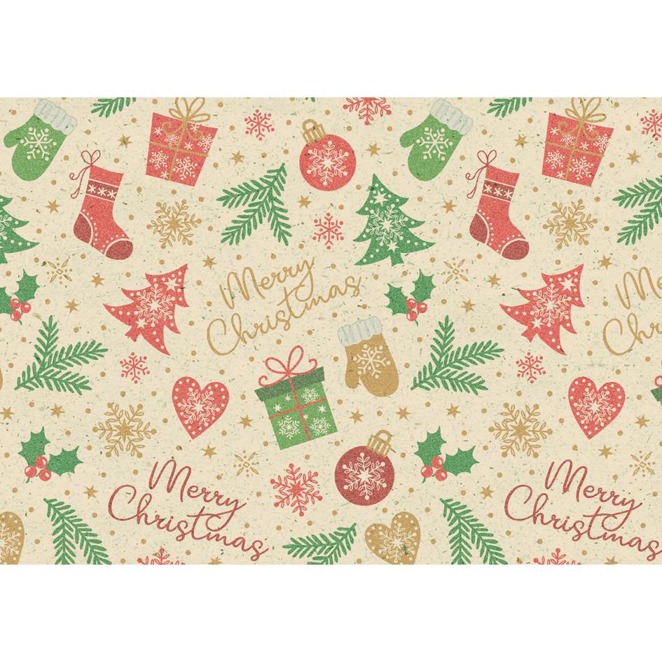 SUSY CARD Papier cadeau de Nol 'Simply Christmas'