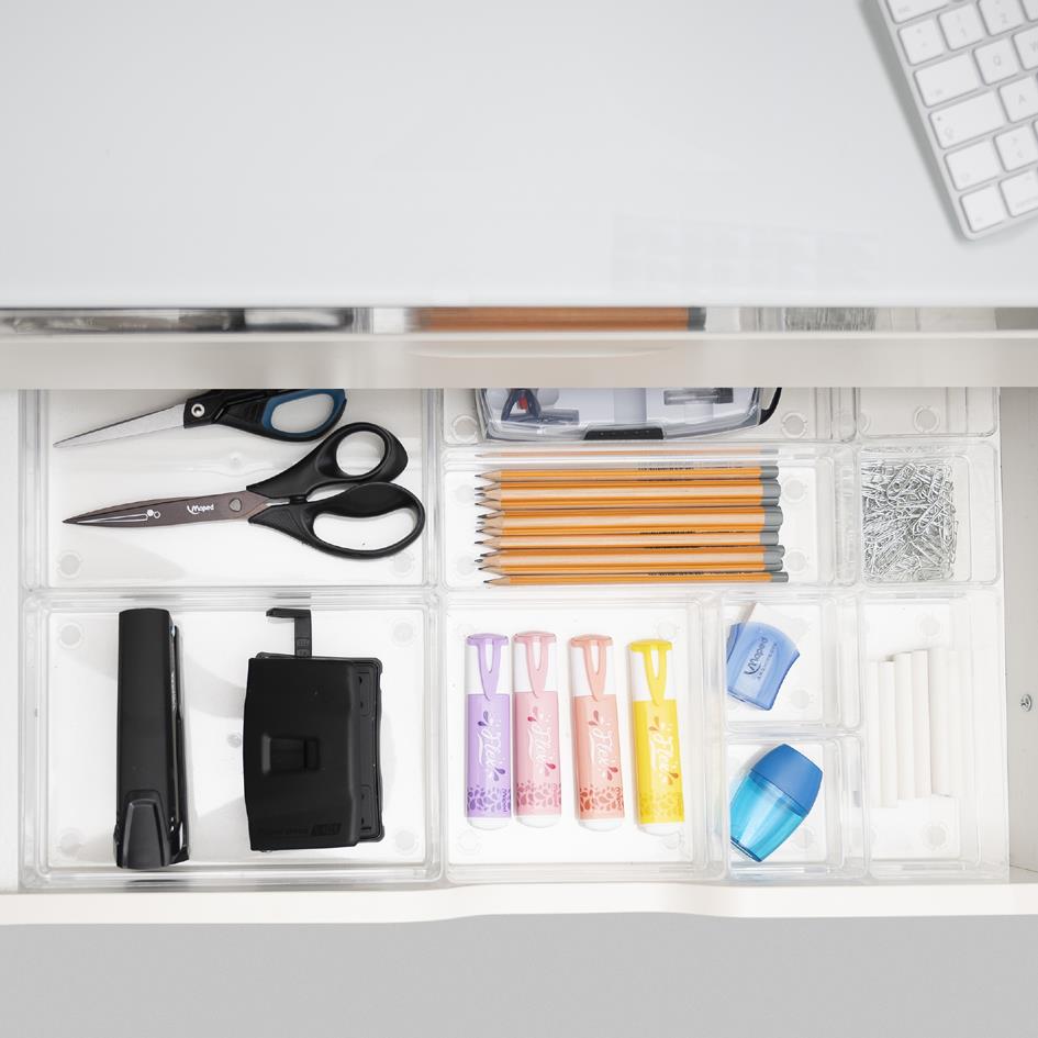 helit Kit d'inserts de tiroir 'the organizer', PS, 13 pices