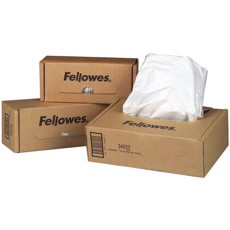 Fellowes Sac  dchets pour destructeur de documents, 94 L