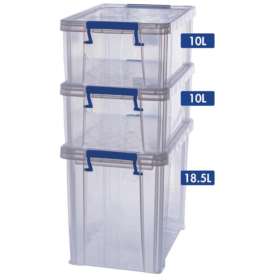Fellowes Bote de rangement ProStore Bonus Set 4, set de 3