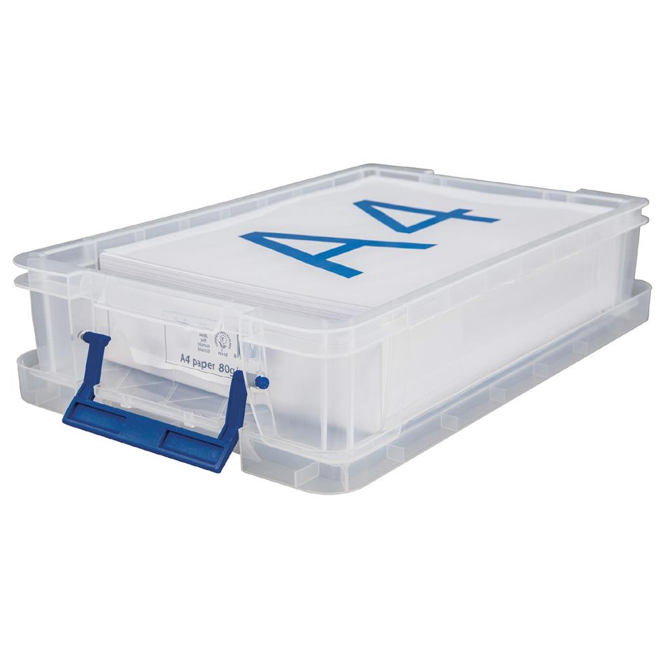 Fellowes Bote de rangement ProStore, 5,5 litres,transparent